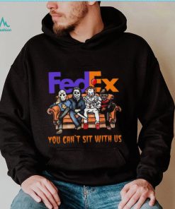 Horror Movie Characters FedEx You Can’t Sit With Us Halloween 2024 shirt