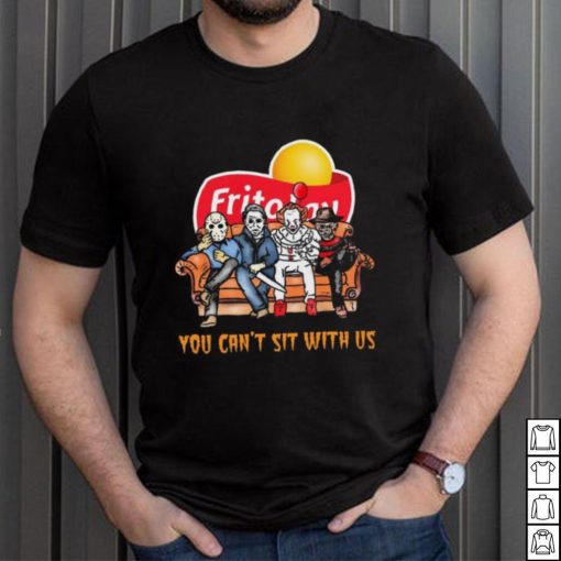 Horror Movie Characters Frito Lay You Can’t Sit With Us Halloween 2024 shirt