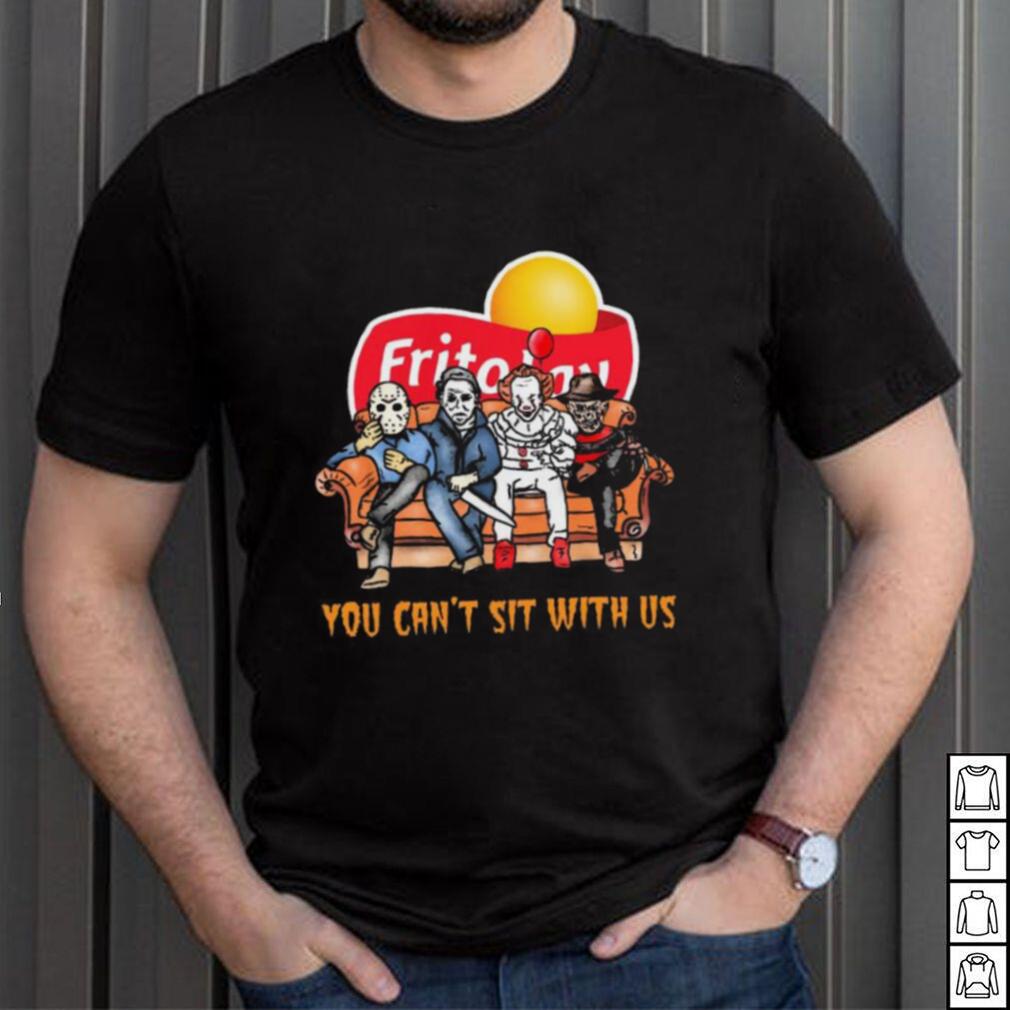 Horror Movie Characters Frito Lay You Can’t Sit With Us Halloween 2024 shirt Horror Movie Characters Frito Lay You Can’t Sit With Us Halloween 2024 shirt