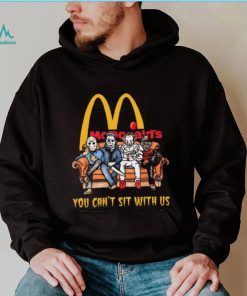Horror Movie Characters McDonald’s You Can’t Sit With Us Halloween 2024 shirt