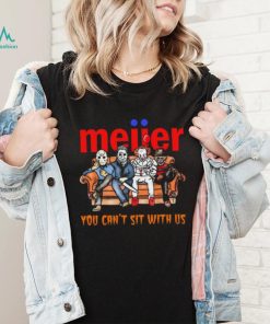 Horror Movie Characters Meijer You Can’t Sit With Us Halloween 2024 shirt