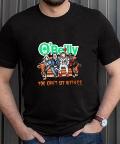 Horror Movie Characters O’Reilly Auto Parts You Can’t Sit With Us Halloween 2024 shirt