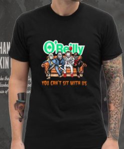 Horror Movie Characters O’Reilly Auto Parts You Can’t Sit With Us Halloween 2024 shirt
