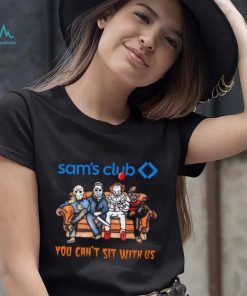 Horror Movie Characters Sam’s Club You Can’t Sit With Us Halloween 2024 shirt