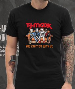 Horror Movie Characters T.J. Maxx You Can’t Sit With Us Halloween 2024 shirt