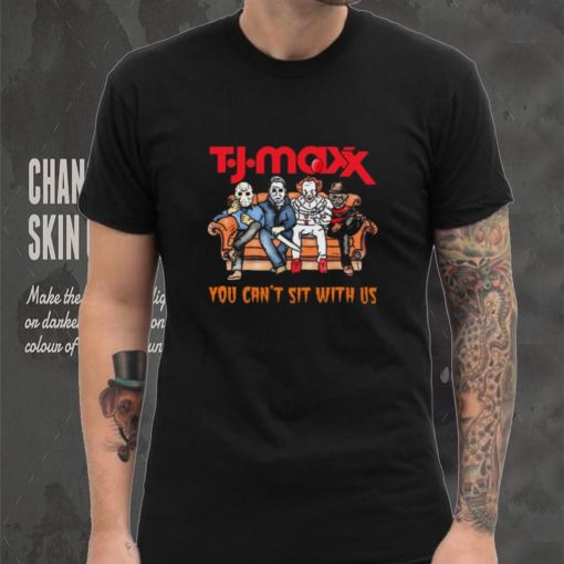 Horror Movie Characters T.J. Maxx You Can’t Sit With Us Halloween 2024 shirt