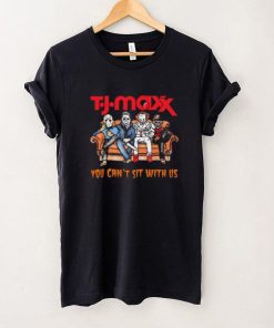 Horror Movie Characters T.J. Maxx You Can’t Sit With Us Halloween 2024 shirt