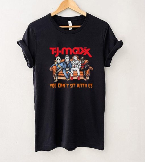 Horror Movie Characters T.J. Maxx You Can’t Sit With Us Halloween 2024 shirt