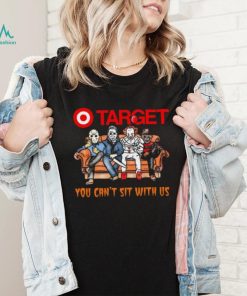 Horror Movie Characters Target You Can’t Sit With Us Halloween 2024 shirt