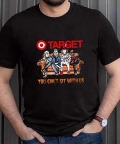 Horror Movie Characters Target You Can’t Sit With Us Halloween 2024 shirt