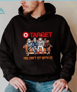 Horror Movie Characters Target You Can’t Sit With Us Halloween 2024 shirt