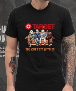 Horror Movie Characters Target You Can’t Sit With Us Halloween 2024 shirt