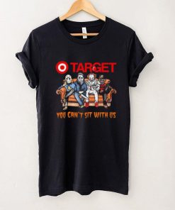 Horror Movie Characters Target You Can’t Sit With Us Halloween 2024 shirt