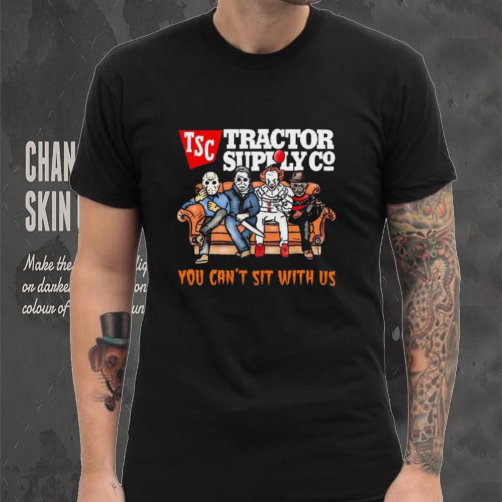 Horror Movie Characters Tractor Supply Company You Can’t Sit With Us Halloween 2024 shirt Horror Movie Characters Tractor Supply Company You Can’t Sit With Us Halloween 2024 shirt