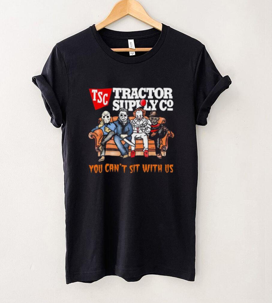Horror Movie Characters Tractor Supply Company You Can’t Sit With Us Halloween 2024 shirt Horror Movie Characters Tractor Supply Company You Can’t Sit With Us Halloween 2024 shirt