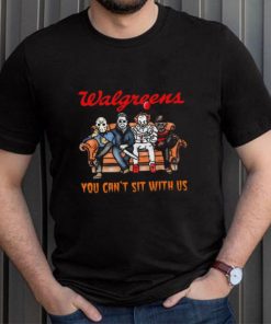 Horror Movie Characters Walgreens You Can’t Sit With Us Halloween 2024 shirt