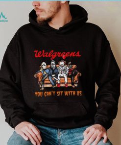 Horror Movie Characters Walgreens You Can’t Sit With Us Halloween 2024 shirt