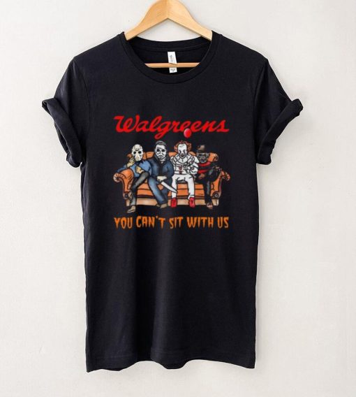Horror Movie Characters Walgreens You Can’t Sit With Us Halloween 2024 shirt