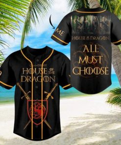 House Of The Dragon All Must Choose Baseball Jersey