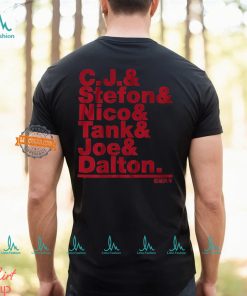 Houston Football Cj & Stefon & Nico & Tank & Joe & Dalton Shirt