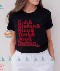 Houston Football Cj & Stefon & Nico & Tank & Joe & Dalton Shirt