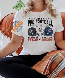 Houston Texans vs Chicago Bears 2024 pro football hall of fame game shirt