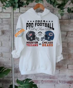 Houston Texans vs Chicago Bears 2024 pro football hall of fame game shirt