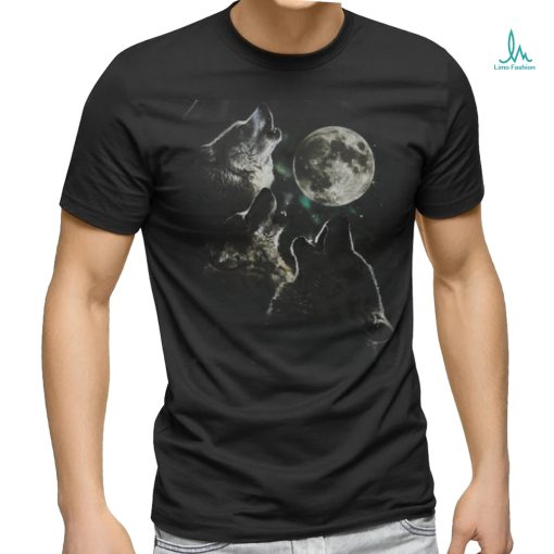 Howling Wolves Vintage 90s Graphic Shirt