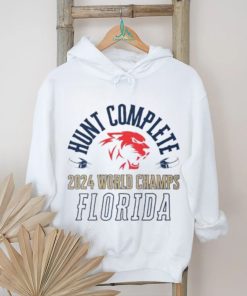 Hunt Complete 2024 World Champs Florida Panthers Vintage T Shirt
