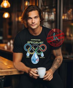 Hydration specialist high quality Olympic logo shirt