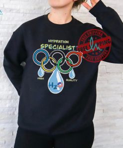 Hydration specialist high quality Olympic logo shirt