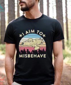 I Aim To Misbehave Firefly Vintage Shirt