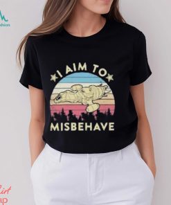 I Aim To Misbehave Firefly Vintage Shirt