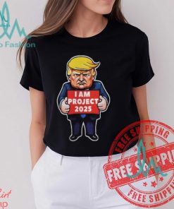 I Am Project 2025 Stop Project Anti Trump For President Of America Unisex T Shirt