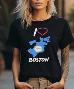 I Love Boston Bostonia Condita Logo T Shirt