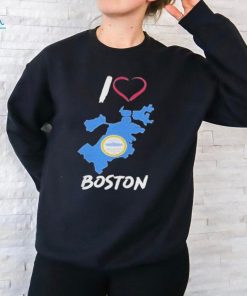 I Love Boston Bostonia Condita Logo T Shirt