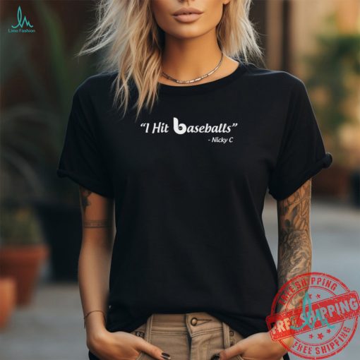 I hit baseballs Nick Castellanos Philadelphia Phillies shirt
