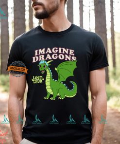 Imagine Dragons Loom World Tour Cartoon Dragon T Shirt