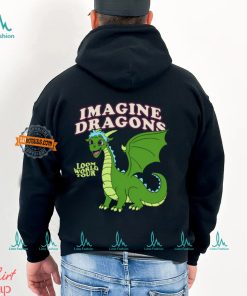 Imagine Dragons Loom World Tour Cartoon Dragon T Shirt