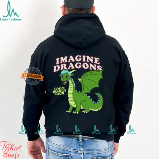 Imagine Dragons Loom World Tour Cartoon Dragon T Shirt