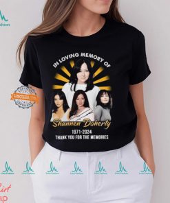 In Loving Memory Of Shannen Doherty 1971 2024 Thank You For The Memories T Shirt