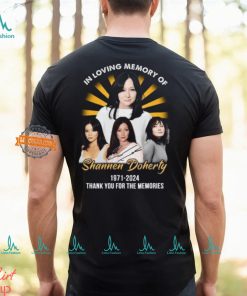 In Loving Memory Of Shannen Doherty 1971 2024 Thank You For The Memories T Shirt
