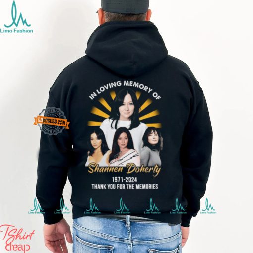 In Loving Memory Of Shannen Doherty 1971 2024 Thank You For The Memories T Shirt