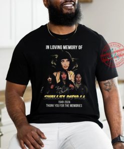 In Loving Memory Of Shelley Duvall 1949 2024 Thank You For The Memories Signature Shirt