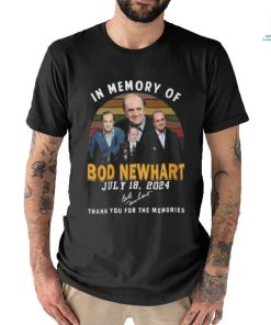 In Memory Of Bod Newhart 2024 Thank You For The Memories T Shirt