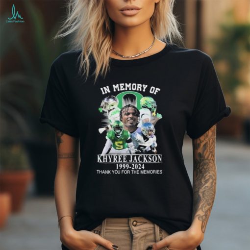 In Memory Of Khyree Jackson 1999 2024 Thank You For The Memories T shirt