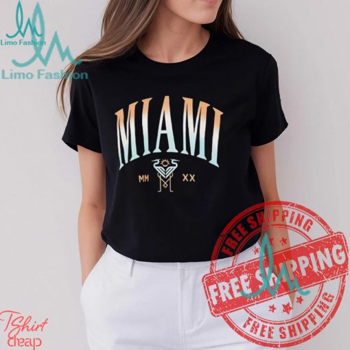 Inter Miami Cf Gradient Heavy Relaxed T shirt