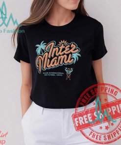 Inter Miami Cf Retro Palm Heavy Relaxed T shirt