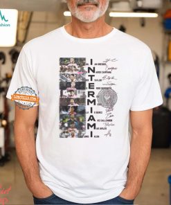 Inter Miami Team Players Shirt