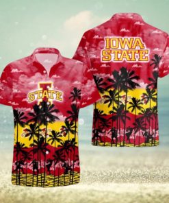 Iowa State Cyclones Palms Tree Hawaiian Shirt